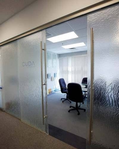 Sliding Interior Door | Glass Wall Systems Gallery | Interior Glass Products | Anchor-Ventana Glass